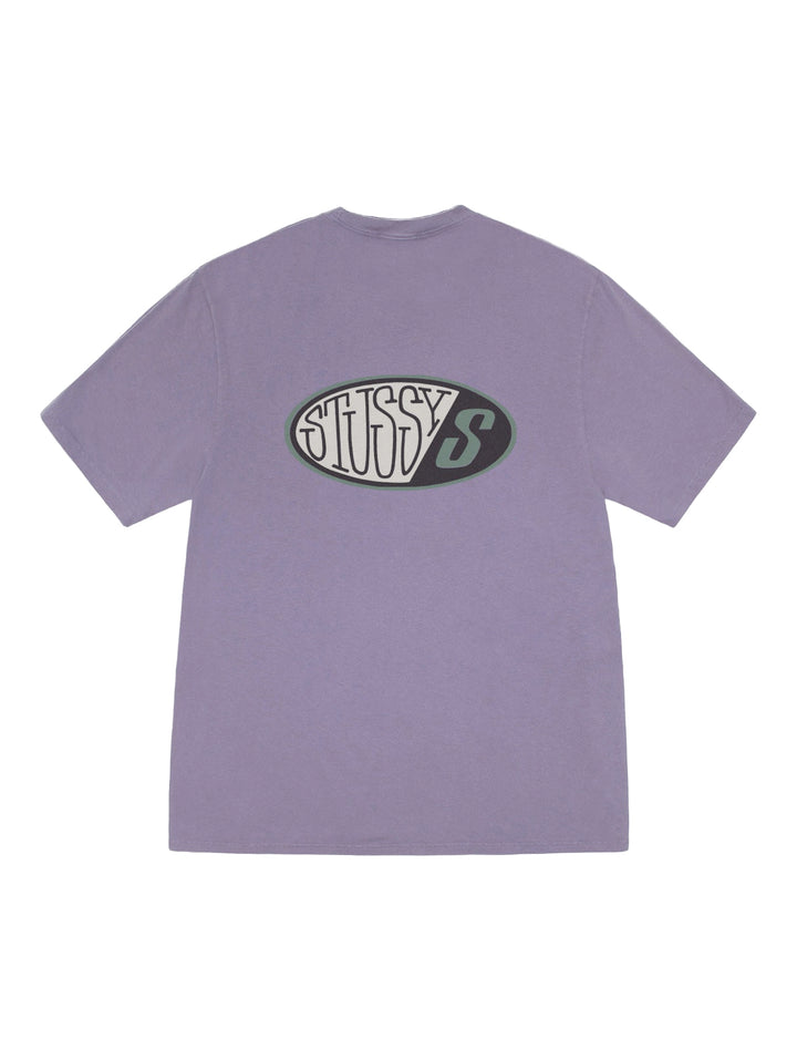 Stussy Pitstop Pigment Dyed tee - Grape