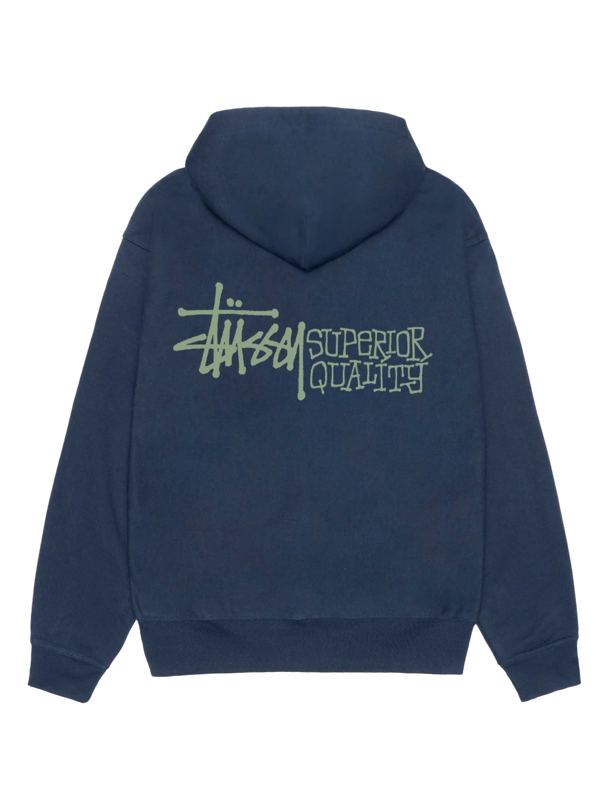 Stussy Superior Quality Zip Hood - Navy – Civil