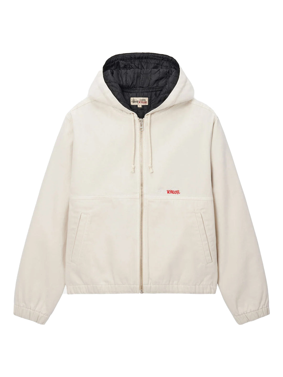 Stussy Work Jacket Insulated Canvas - Bone