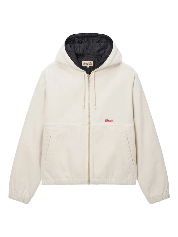 Stussy Work Jacket Insulated Canvas - Bone