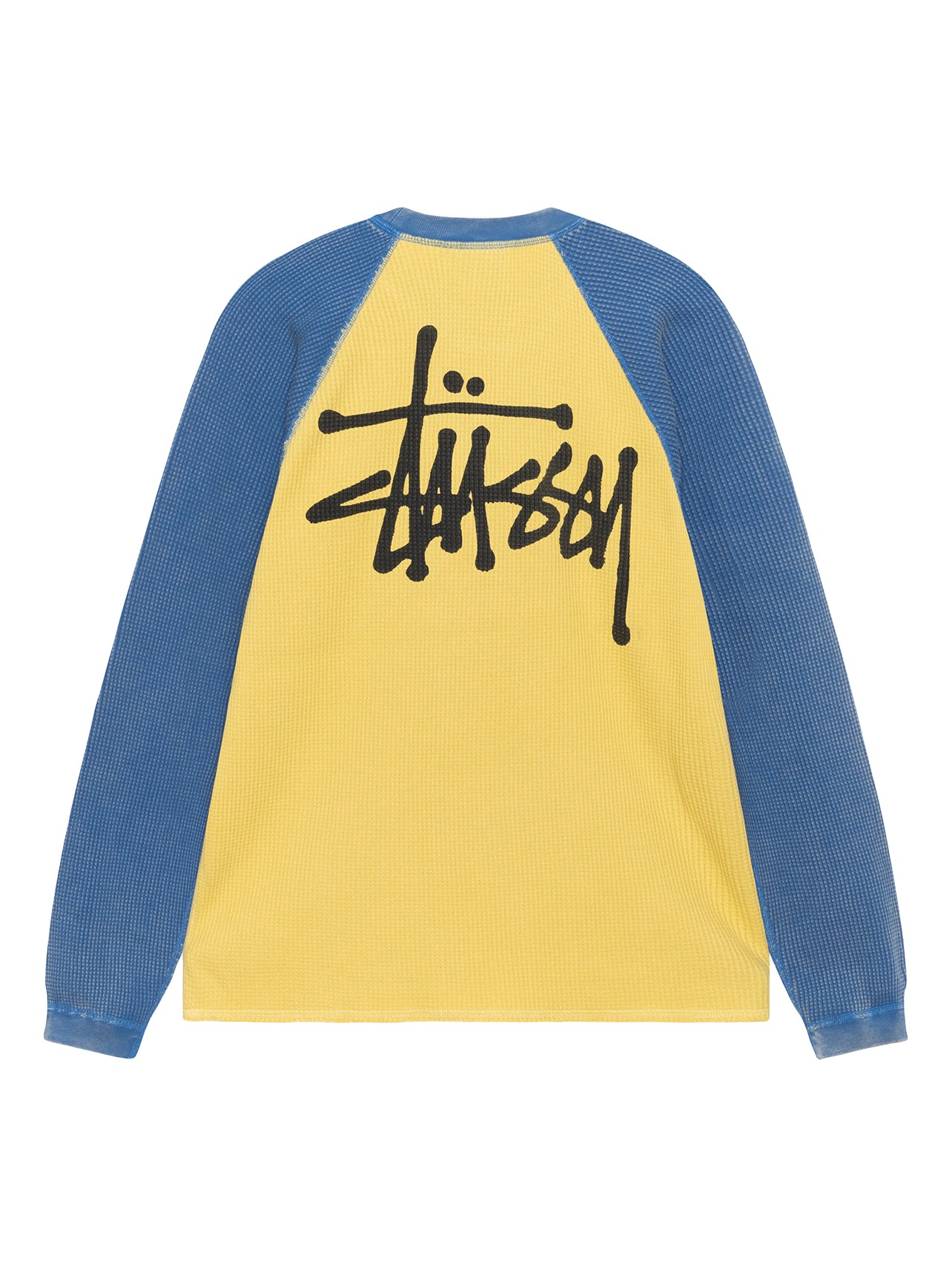 Stussy サーマル イエロー/ブルー Stussy Raglan 2 Tone Thermal - Yellow – Civil