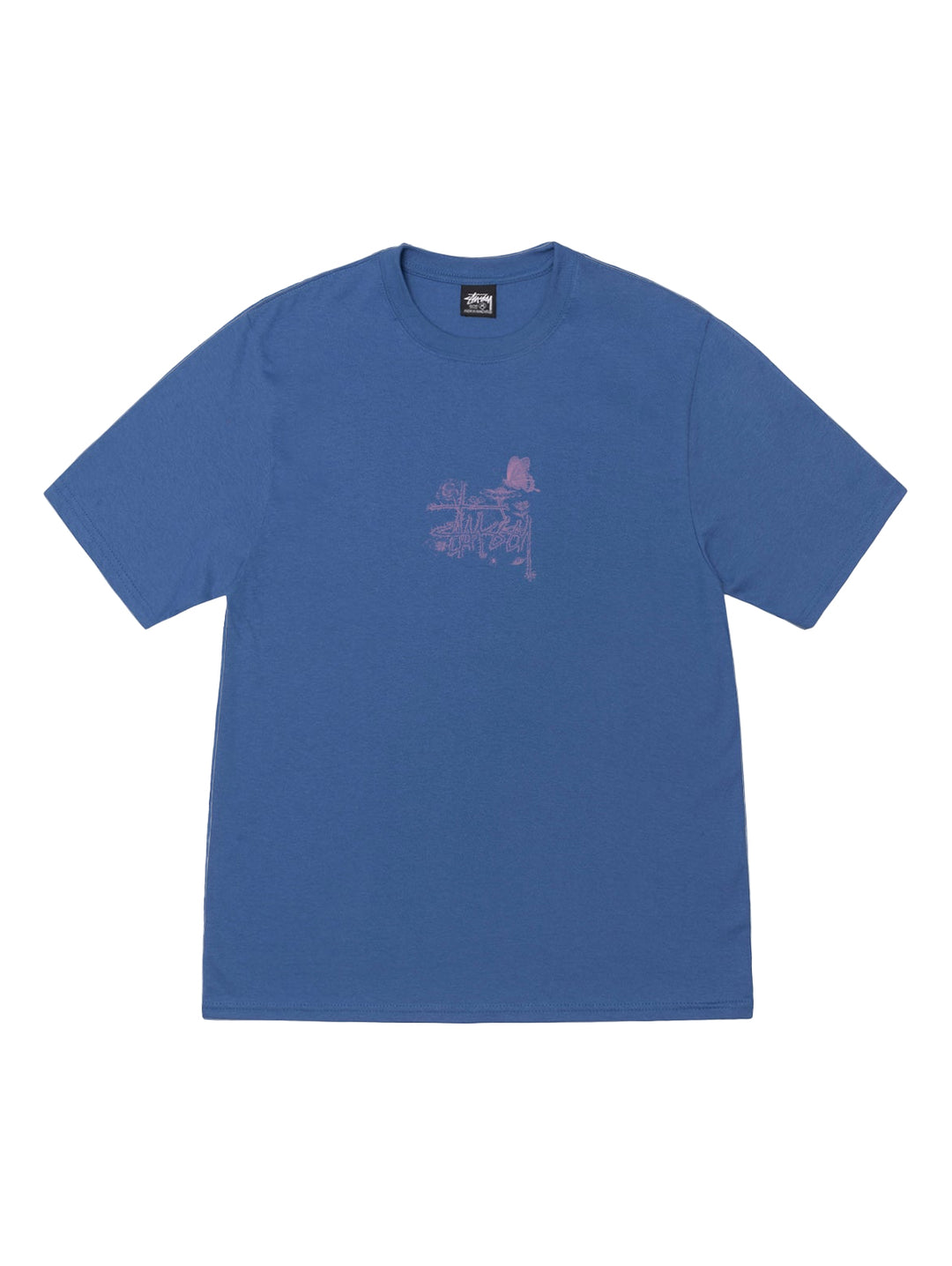 Stussy In Bloom Tee - Blue
