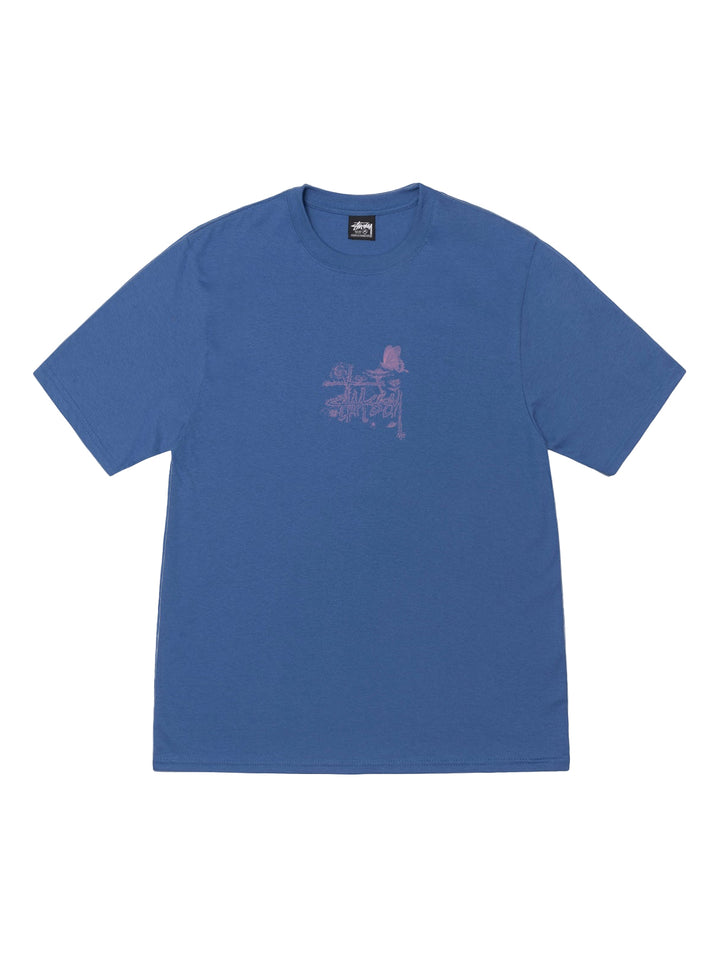 Stussy In Bloom Tee - Blue