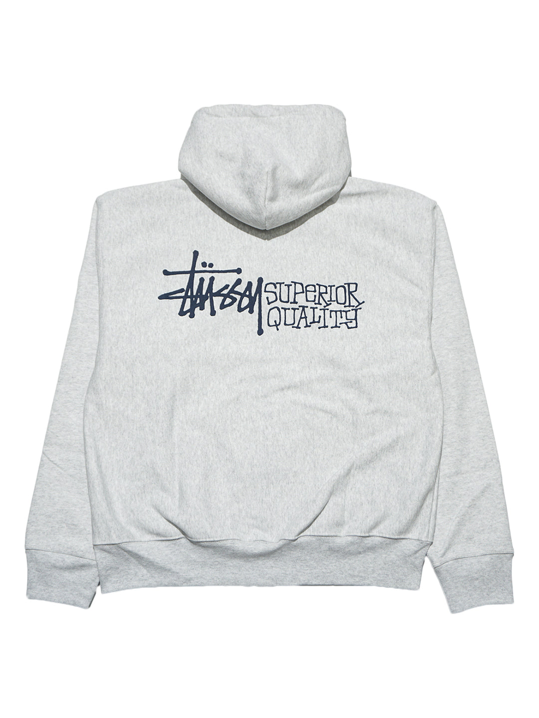Stussy Superior Quality Zip Hood - Ash Heather
