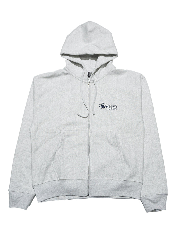 Stussy Superior Quality Zip Hood - Ash Heather