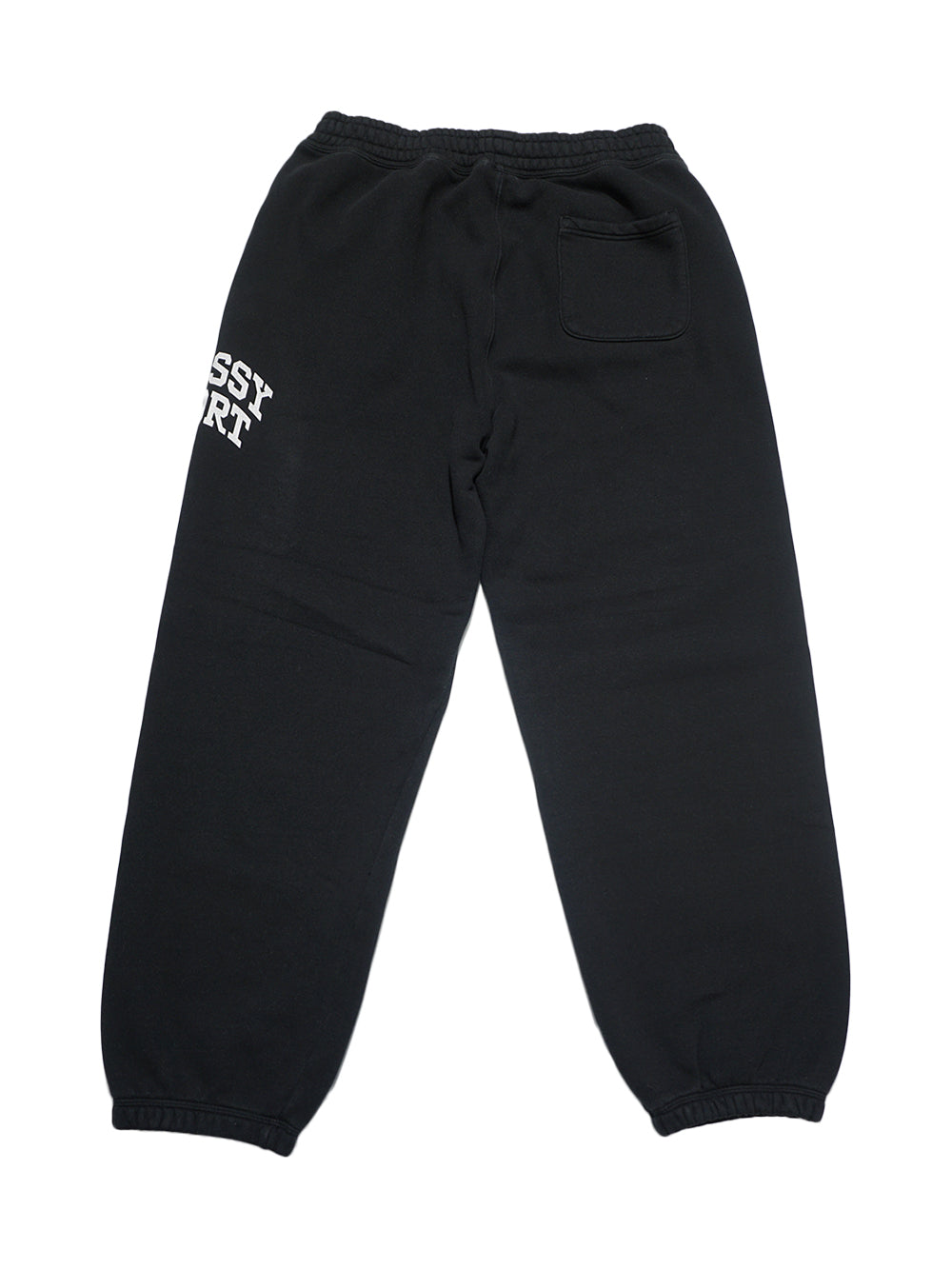 Stussy Fleece Pant Sport Crackle - Washed Black