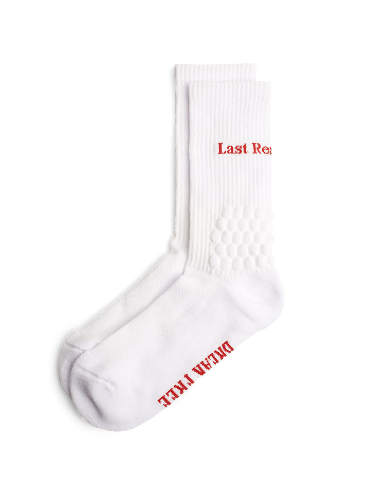 Last Resort Bubble Socks - White