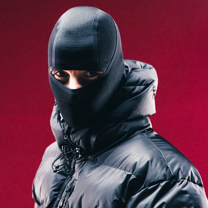 Howl Taped Facemask - Black