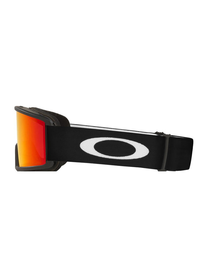 2026 Oakley Target Line L - Matte Black W/ Fire