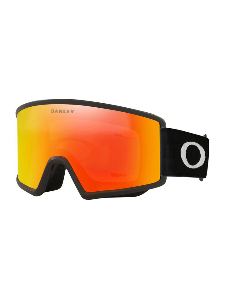 2026 Oakley Target Line M - Matte Black W/ Fire