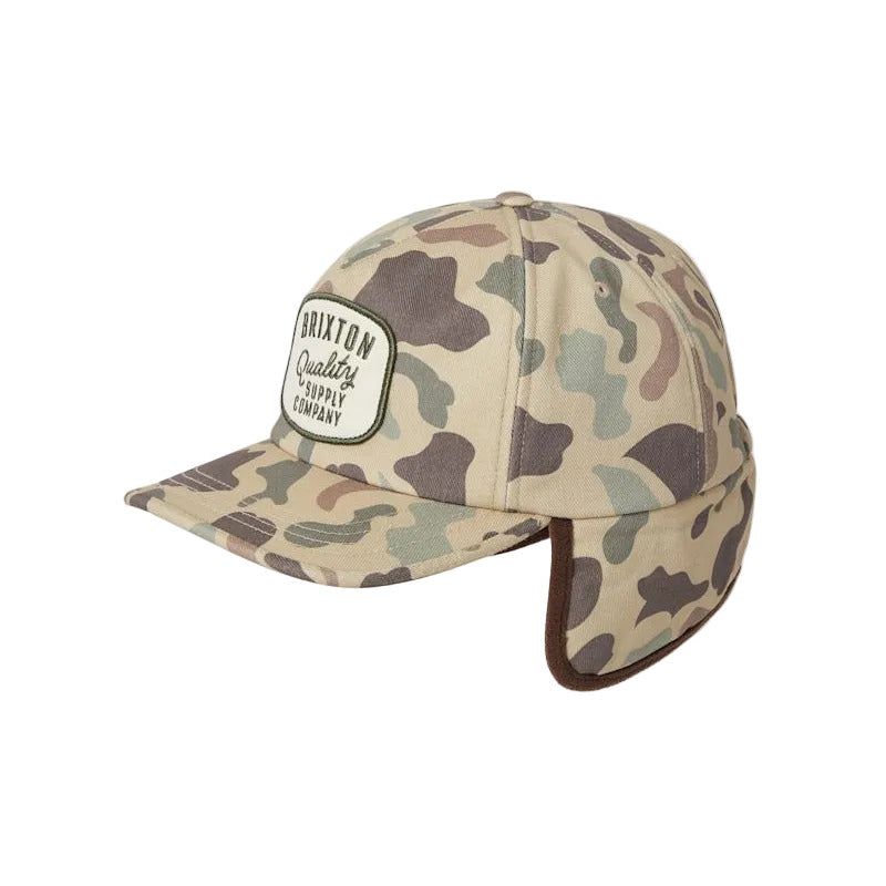 Brixton Hubal Earflap Cap - Duck Camo