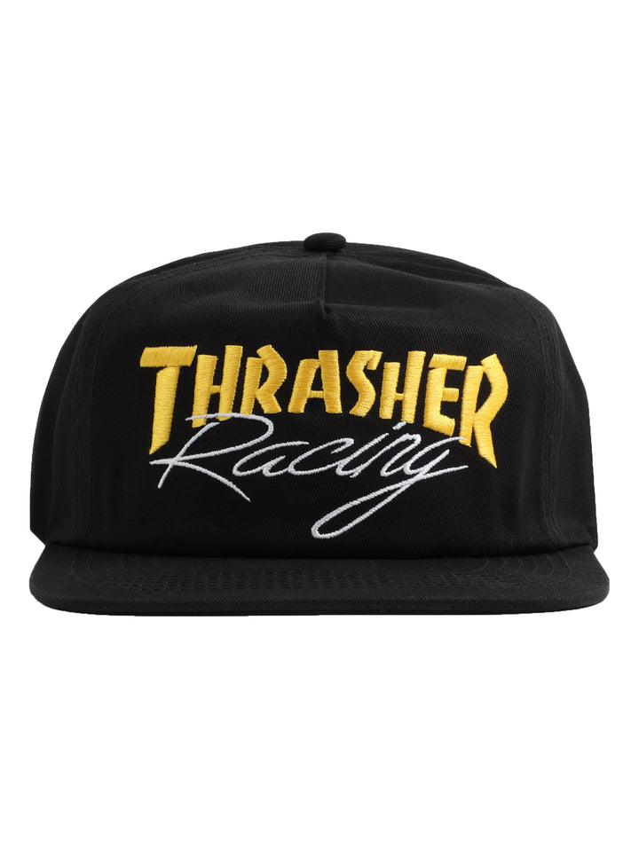 Thrasher Racing Snapback - Black