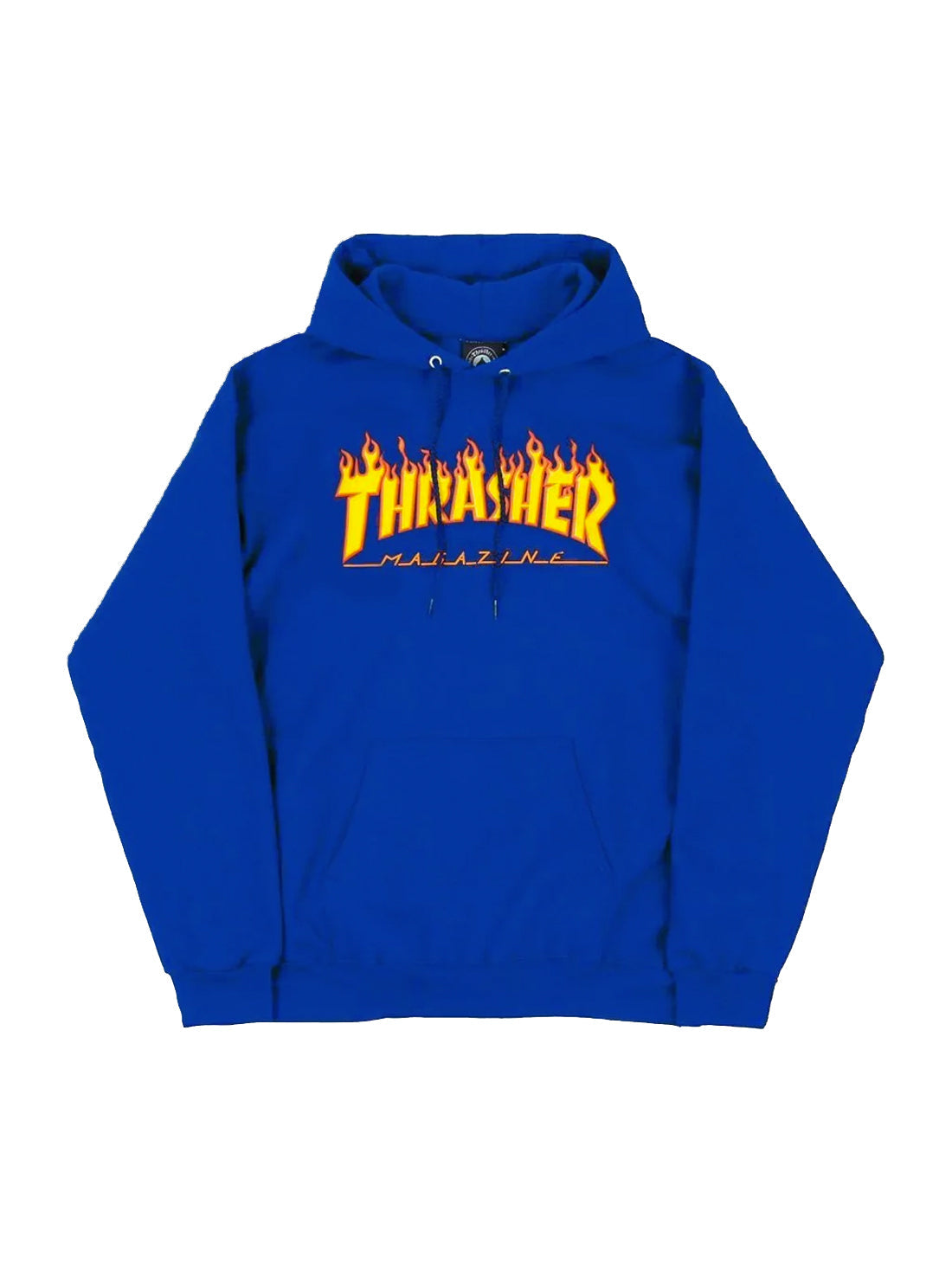 【THRASHER】 FLAME HOOD - NAVY Thrasher Flame Logo Hood (Navy) – ECAPCITY