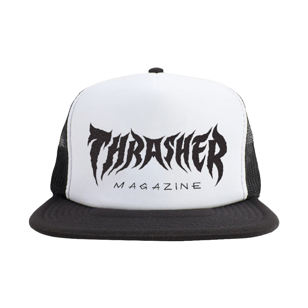 Thrasher Metal Trucker - Black / White