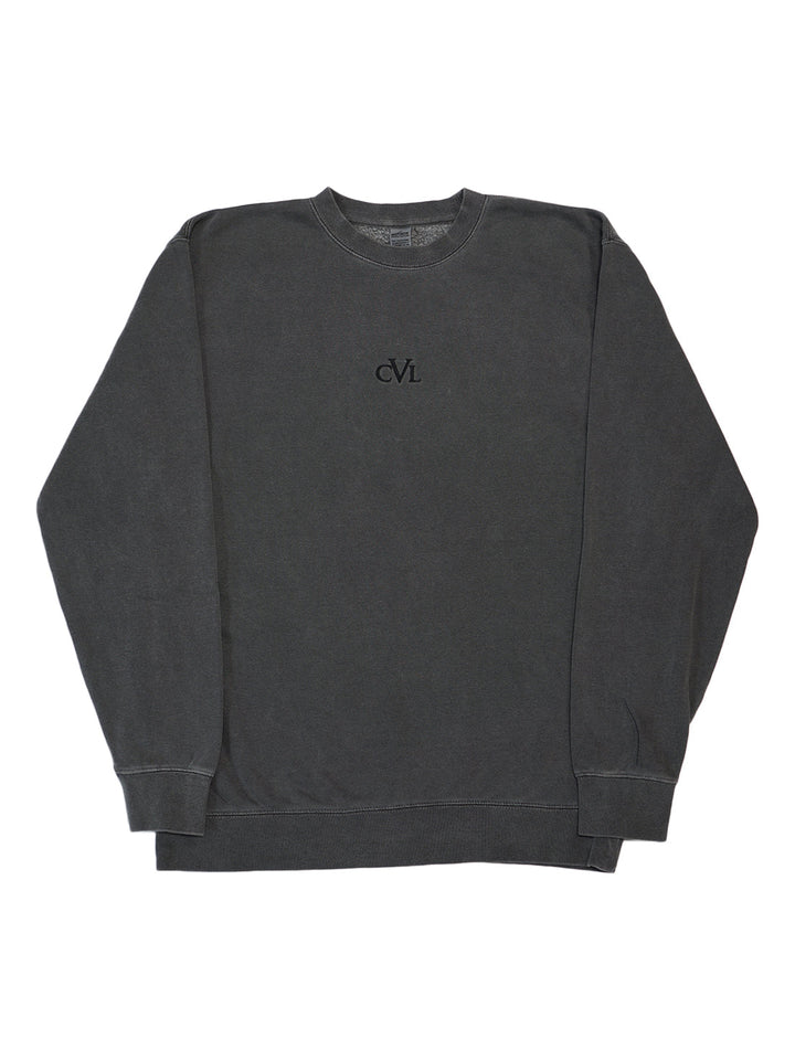 Civil Trademark Pigment Dye Crewneck