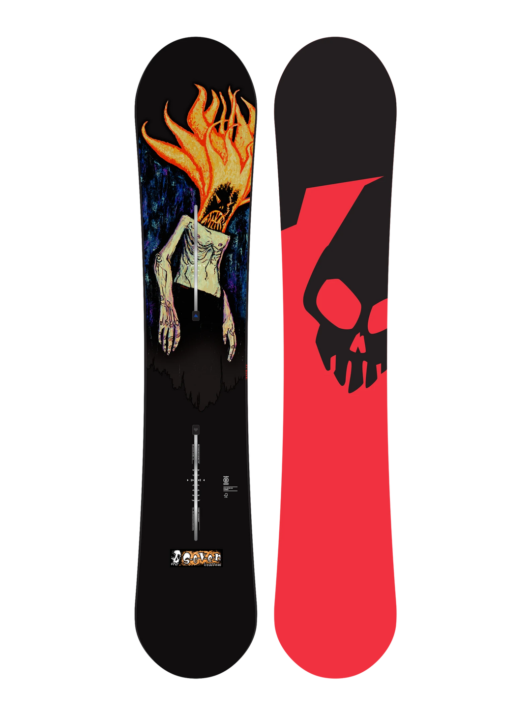 2027 Burton 2000 50/50 Seven Snowboard - 150cm