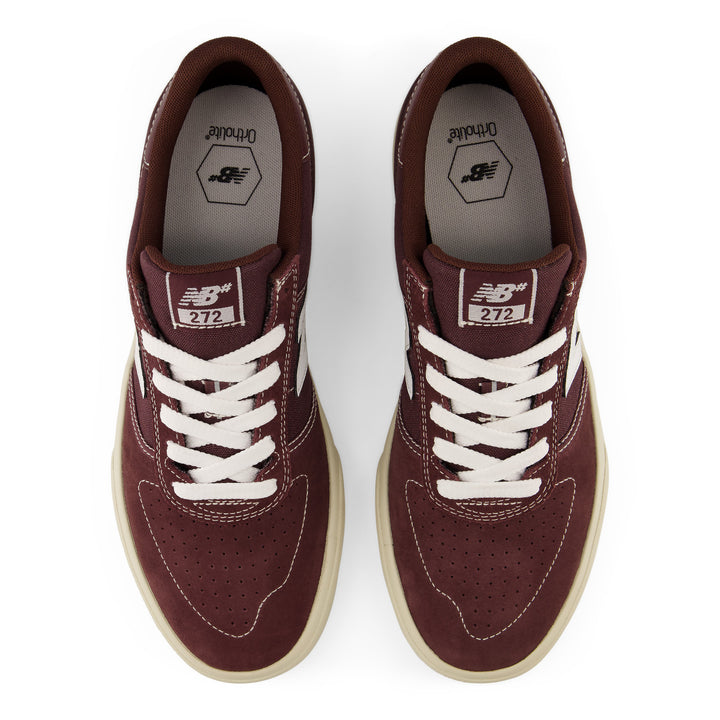 New Balance Numeric 272 - Burgundy / White
