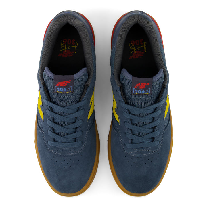New Balance Numeric Jamie Foy 306 Cup - Shadow Blue / Yellow