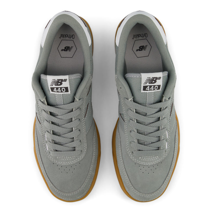 New Balance Numeric 440 V2 - Grey / Gum