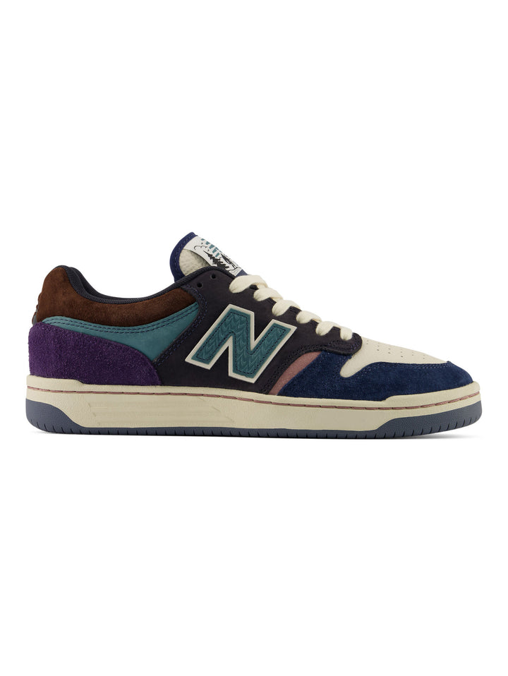 New Balance Numeric x 35th North 480 - Off White / Teal
