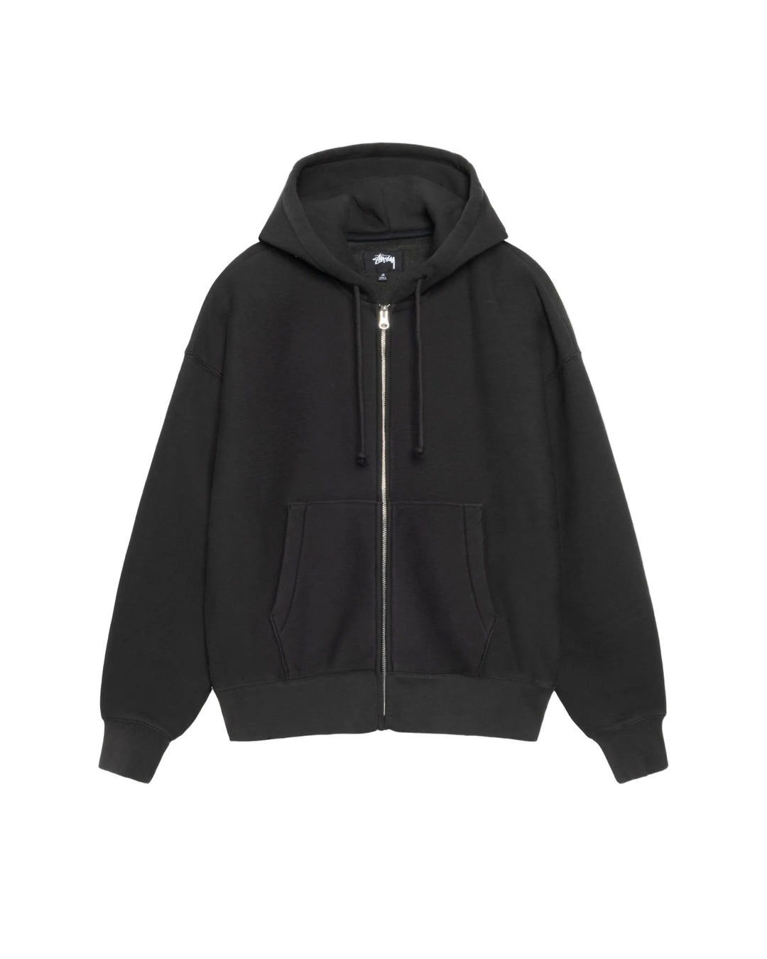 Stussy Basic Diamond Zip Hood - Black