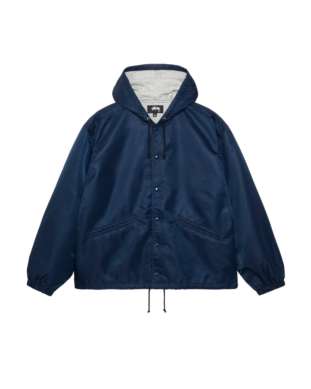 Stussy Hooded Coaches Jacket - Navy