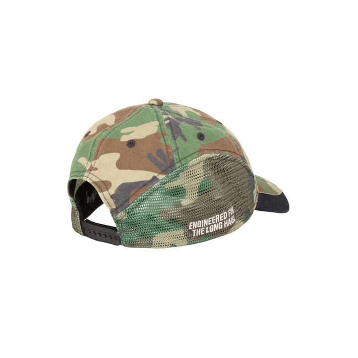 Stussy Service Mesh Low Pro Strapback Cap - Camo