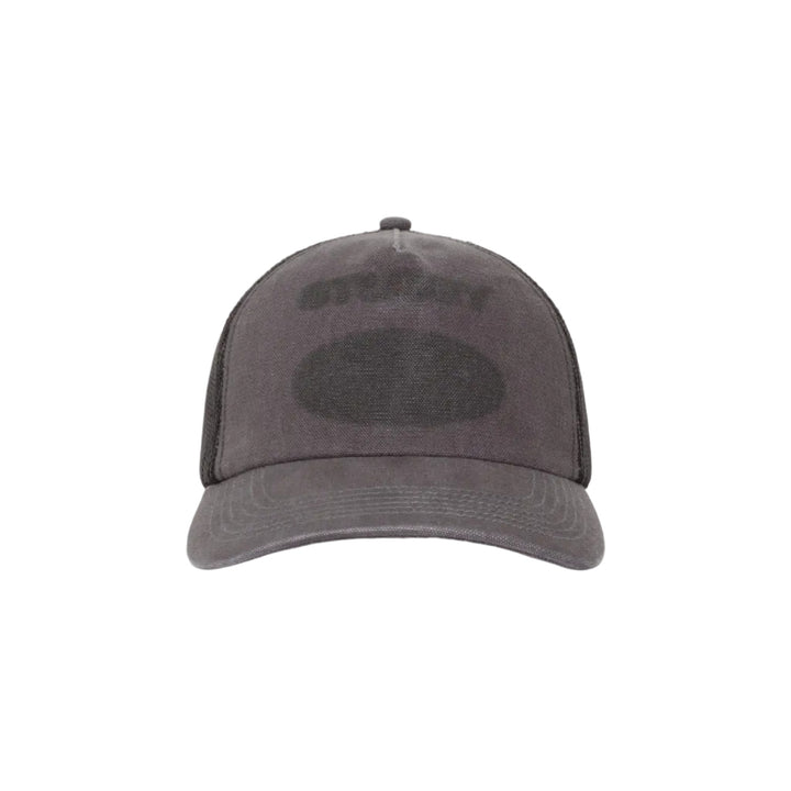 Stussy HC Ghost Logo Trucker - Black