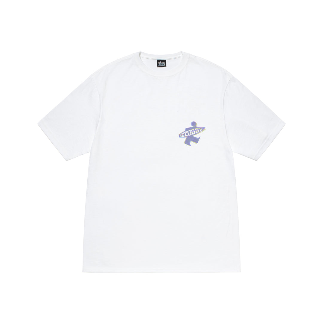Stussy Dot Surf Tee - White