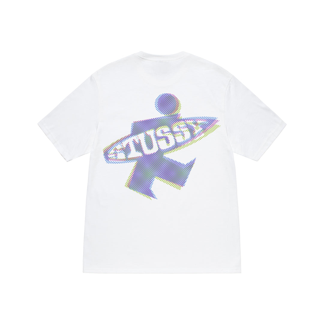 Stussy Dot Surf Tee - White