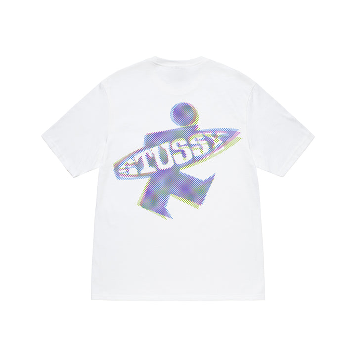 Stussy Dot Surf Tee - White