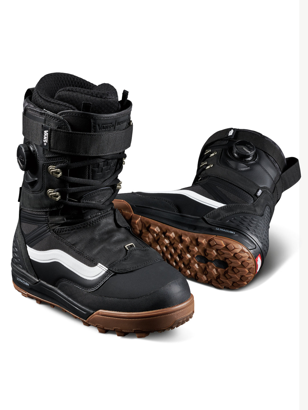 2026 Vans Infuse Men's Snowboard Boot - Black / White