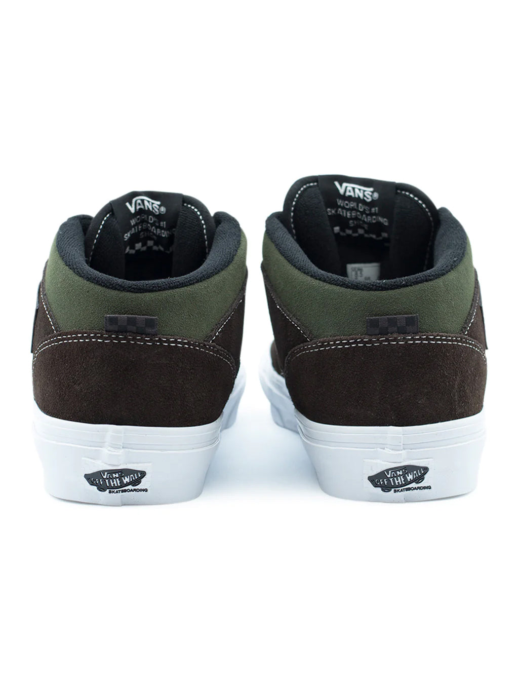 Vans Skate Half Cab 92 VCU - Dark Brown / White