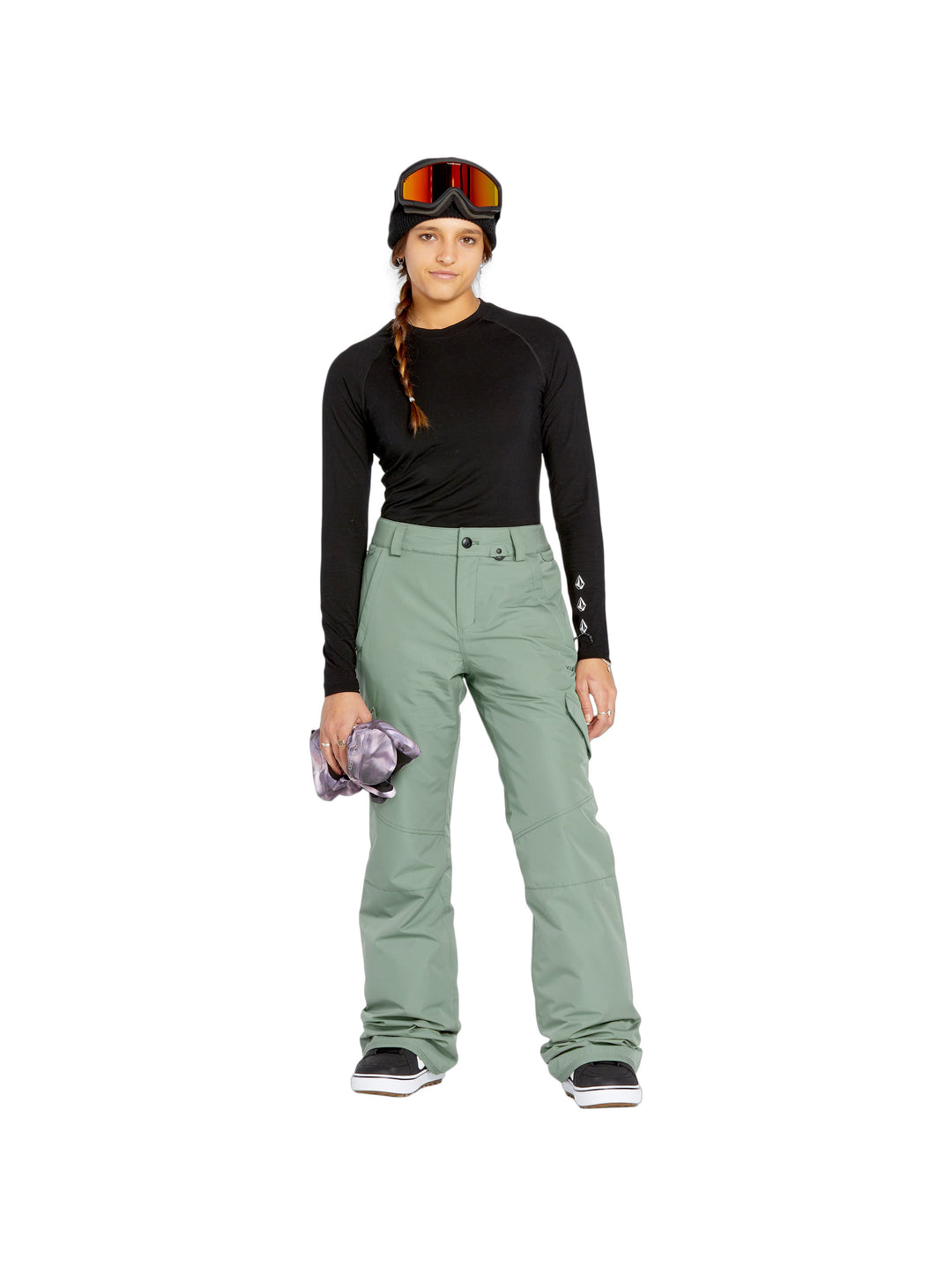 2025 Volcom Bridger Insulated Pant - Lichen Green