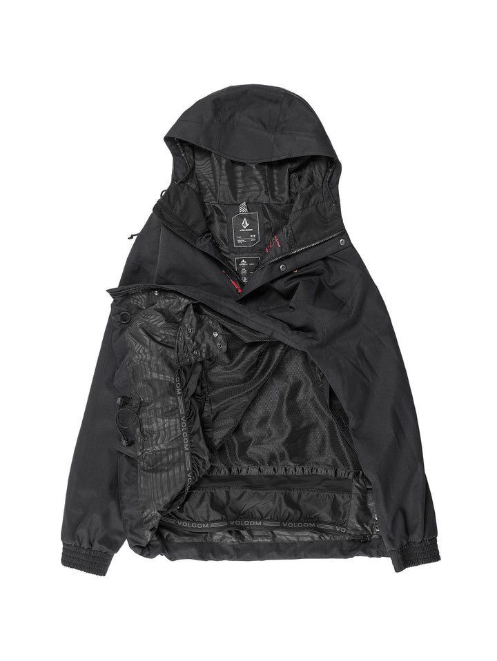2025 Volcom Longo 20K Pullover Jacket - Black