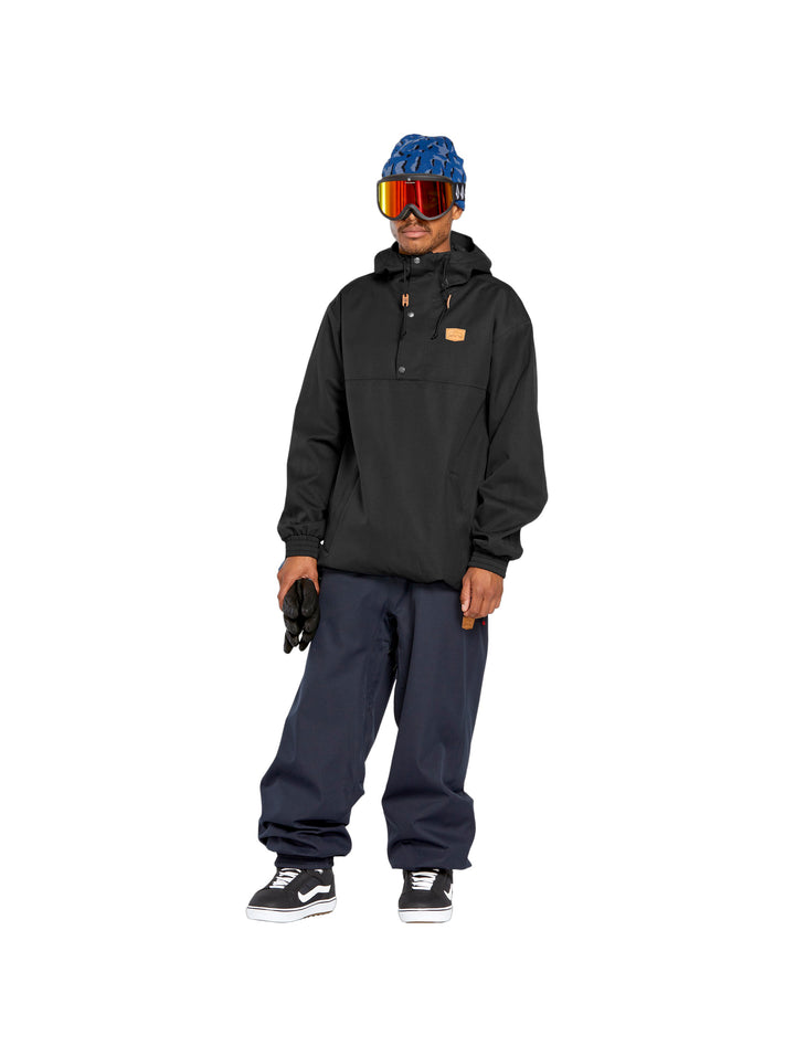 2025 Volcom Longo 20K Pullover Jacket - Black