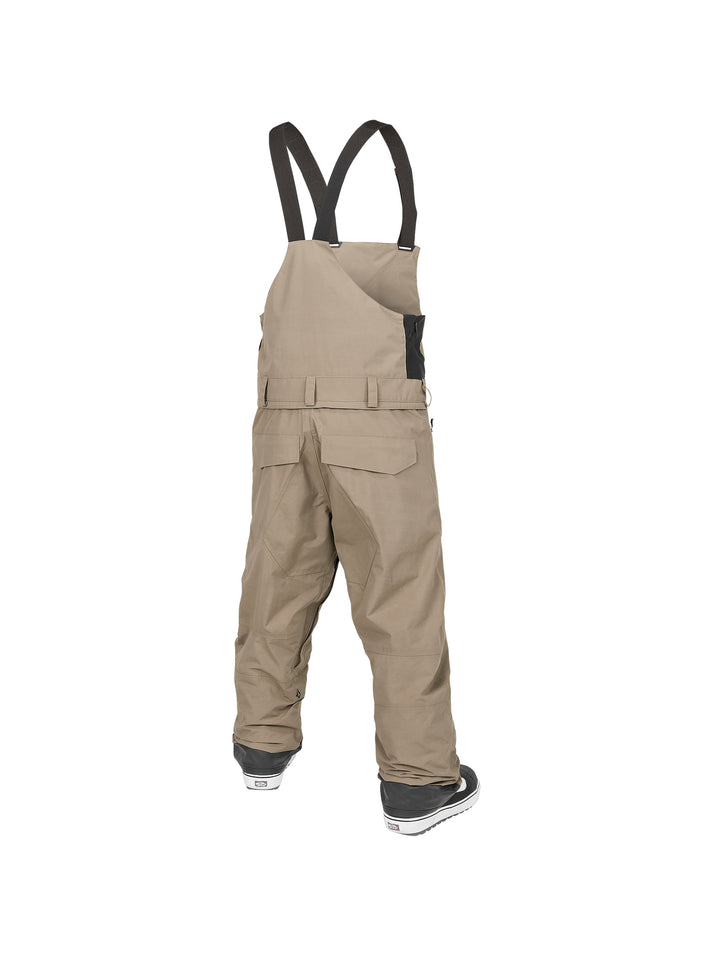 2025 Volcom Rain Gore Tex Bib Overall - Chestnut Brown