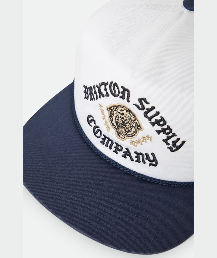 Brixton Morado Snapback - Midnight Blue / White