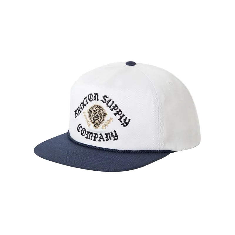 Brixton Morado Snapback - Midnight Blue / White