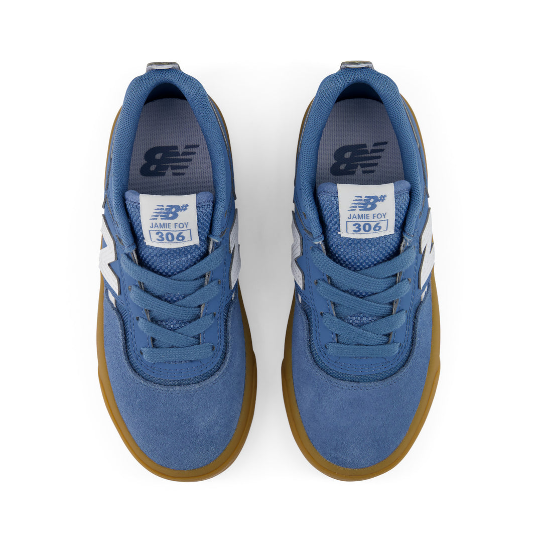 New Balance Numeric Jamie Foy 306 Kids - Carolina Blue / Gum