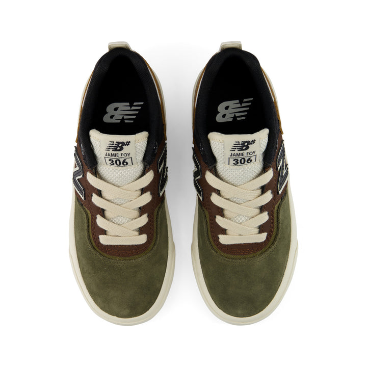 New Balance Numeric Jamie Foy 306 Kids - Brown / Olive