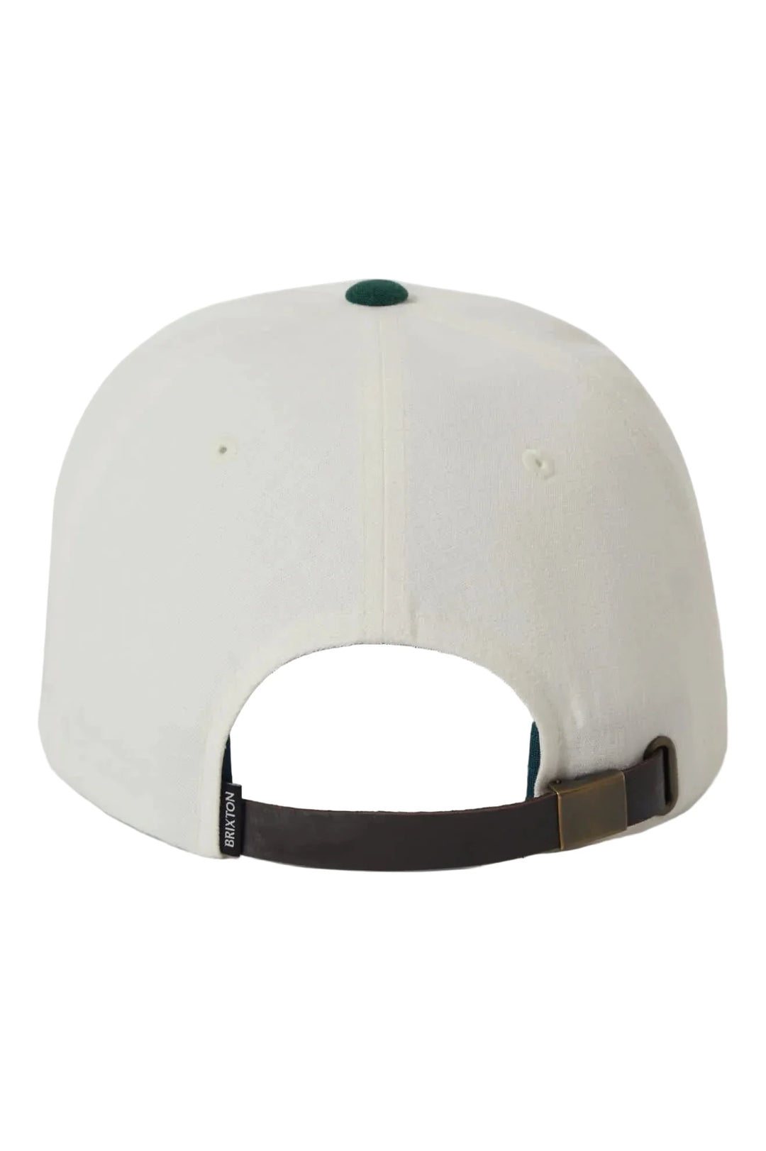 Brixton Big B Adjustable Hat - White / Primal Green