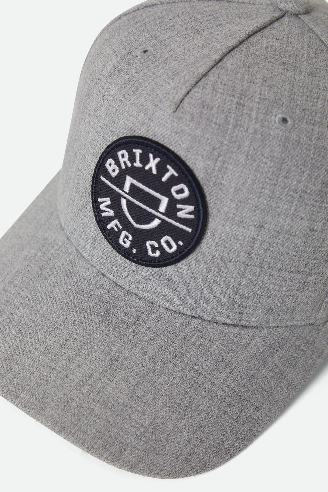 Brixton Crest MP Snapback - Black