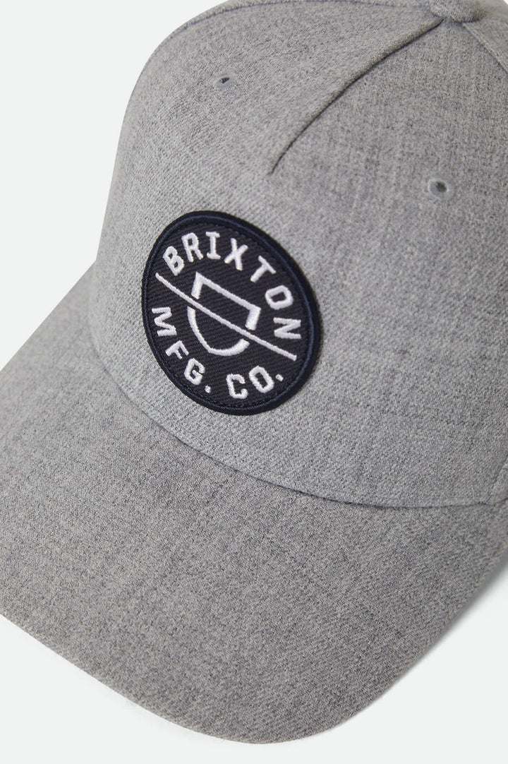 Brixton Crest MP Snapback - Black